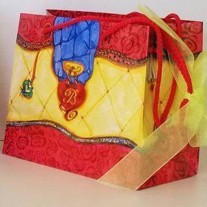 BRIGHTON SMALL GLOSSY PAPER SHOPPING BAG